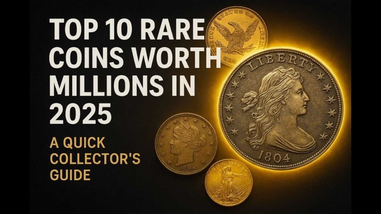 Top 10 Rare Coins Worth Millions in 2025: Complete Collector’s Guide